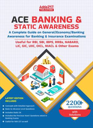 Ace Banking And Static Awareness Book (Latest English Printed Edition)