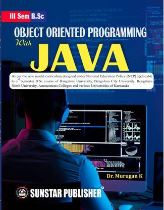3rd Semester B Sc Object Oriented Programming With JAVA