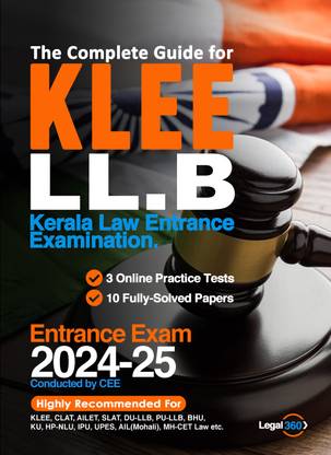 Guide For KLEE (Kerala Law Entrance Examination) - LLB