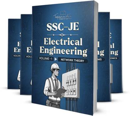 SSC JE Electrical Engineering Technical Exam Preparation Study Material Notes English Medium Set Of Books Latest Edition