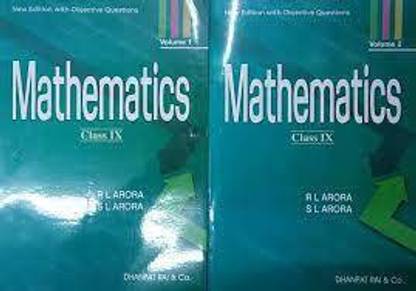Mathematics For CBSE Class 9 Volume-I&II