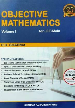 Objective Mathematics For JEE-Main & Other Engineering Entrance Examinations| Vol-I & Vol-II| R.D. Sharma