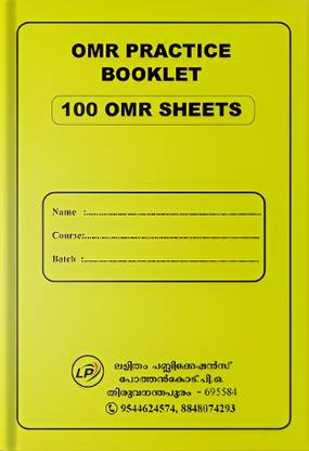 PSC OMR Practice Booklet (5 OMR BOOK)