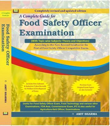 Food Safety Officer Examination Complete Guide (English Medium) By Amit Sharma