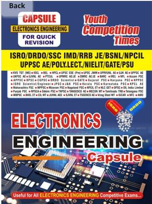 Study Material (Electronics Engineering): 2022-23 ISRO, DRDO, SSC IMD, RRB JE, BSNL, NPCIL, UPSC ESE (Pre), ISRO UPPCL AE, UPRVUNL AE