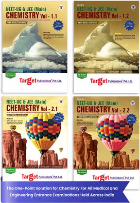 NEET UG / JEE Mains Absolute Chemistry Vol 1.1, 1.2, 2.1 And 2.2 Combo | Chapterwise MCQs With Solutions | As Per Latest Syllabus Prescribed By NMC 2024 | 4 Books