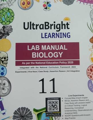 Ultra Bright Learning Lab Manual Biology Class 11
