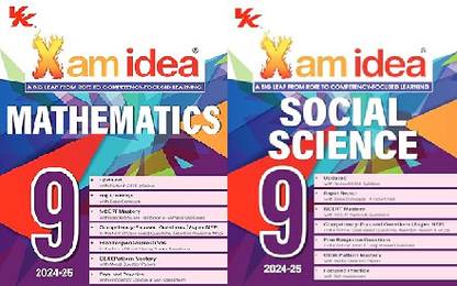 Xam Idea Mathematics, Social Science Class 9 Book | CBSE Board | Chapterwise Question Bank | Based On Revised CBSE Syllabus | NCERT Questions Included | 2024-25 Exam