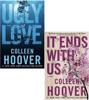 Ugly Love + It Ends With Us (2 Books Combo With Customized Bookmarks)