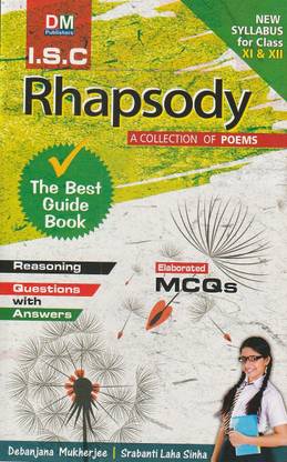 Isc Rhapsody Guide Class-11&12