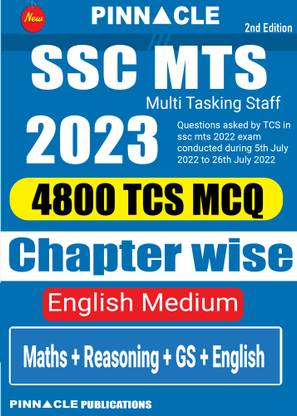 SSC MTS 2023 4800 TCS MCQ Chapter Wise With Detailed Explanation English Medium
