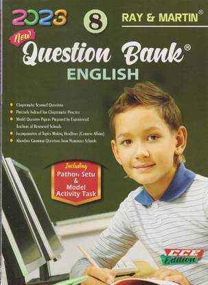 Ray & Martin Question Bank English - 2023, For Class - 8,