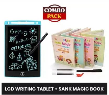 Magic Practice Book + LCD Writing Pad 8.5 F-Assured