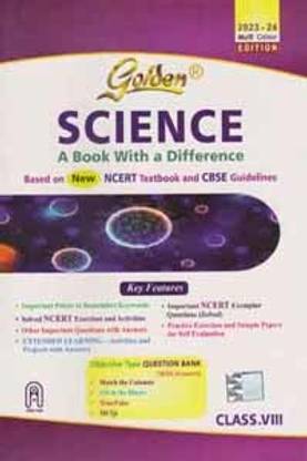 Golden Science - 2023, For Class -8, [ 2023-24 Edition]