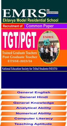 EMRS TGT/PGT Teachers Recruitment 2023 New Recruitment Rules || (Set Of 7 Books) || Eklavya Model