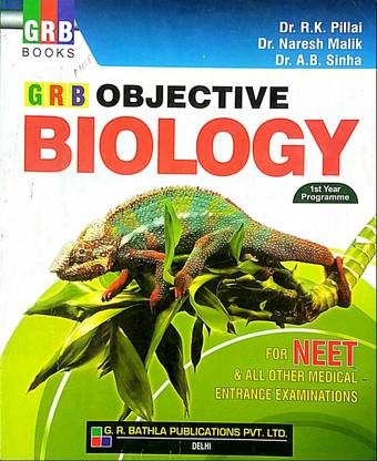 GRB OBJECTIVE BIOLOGY 1st Year Programme (Old Book)