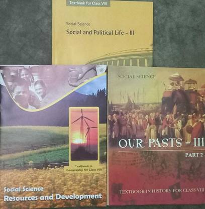 Ncert 3 Book HIS = POL= GEO Class 8