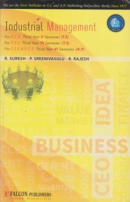 Industrial Management For (E.C.E) Third Year V-Semester, (E.E.E) Third Year V-Semester (T.S) , E.E.E & E.CE. Third Year VI-Semester (A.P)