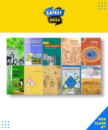 NCERT क्लास 9 सेट 0f 10 बुक्स हिस्ट्री, सिविक्स, ज्योग्राफी, इकोनॉमिक्स, मैथमैटिक्स , साइंस, बीहाइव, मोमेंट्स , क्षितिज़ , कृतिका सेट फॉर (इंग्लिश मीडियम) - क्लास 9 रिवाइज़्ड एडिशन 2022 न्यू लेटेस्ट एडिशन बुक फॉर 2023-2024