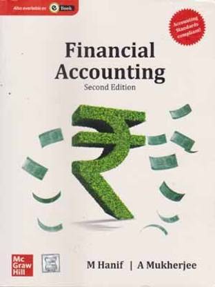 Financial Accounting By M.hanif And A. Mukherjee