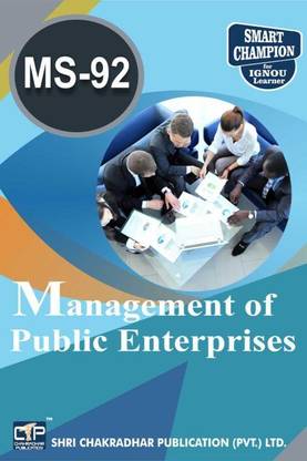 IGNOU MS 92 Previous Years Solved Question Papers Pdf Management Of Public Enterprises IGNOU (MBA) IGNOU Master Of Business Administration (MBA)