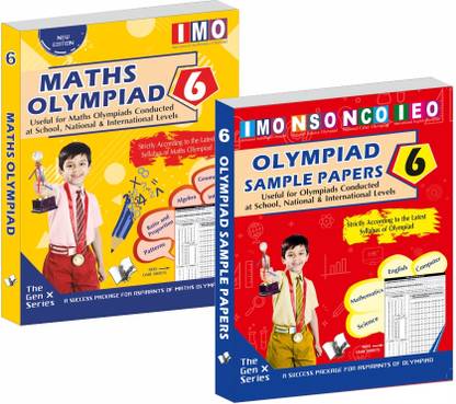 International Maths Olympiad - Class 6 + Olympiad Sample Paper - Class 6 With OMR Sheets