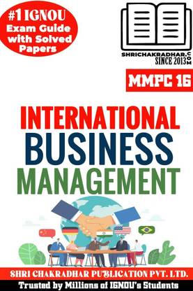 IGNOU MMPC 16 Previous Year Solved Question Paper (June 2023) International Business Management IGNOU MBA New IGNOU Master Of Business Administration (Banking & Finance) Mmpc16