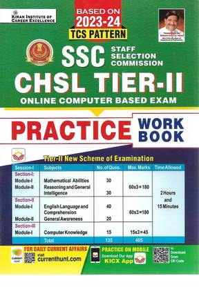 Ssc Chsl Tier-Ii Practice Work Book