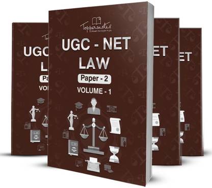 UGC-NET Paper 2 Law Study Material In English Examination Set Of 3 Books