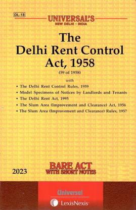The Delhi Rent Control Act, 1958