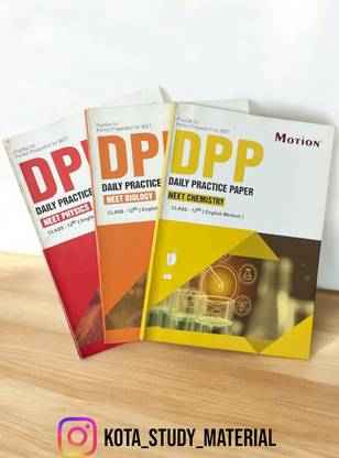 Motion Chapterwise Topicwise DPP NEET Chemistry,Physics And Biology (Daily Practice Papers) With Separate Solution Booklet | Mock Test Papers & OMR Sheet | Based On Latest NEET Exam 2025 Pattern (English, Paperback,Motion Institute Pvt Ltd.)