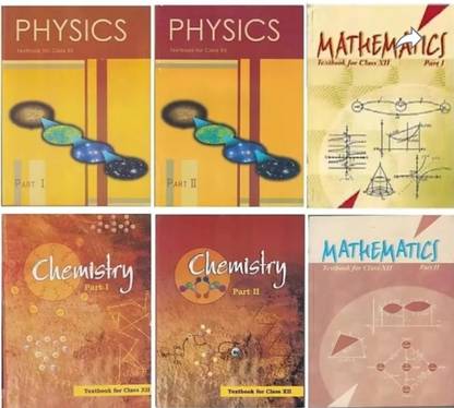 NCERT PCM ( Physics Chemistry Maths) Text Book Class 12 Combo Set