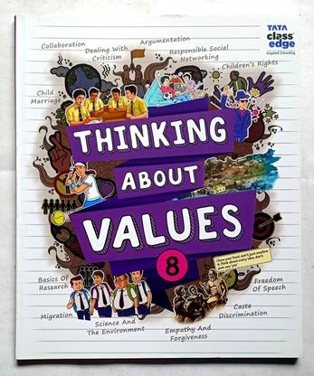 Thinking About Values Class -8 (Old Like New Book)