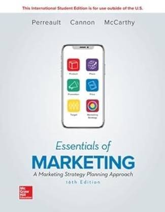 Essentials Of Marketinga Marketing Strategy Planning Approach