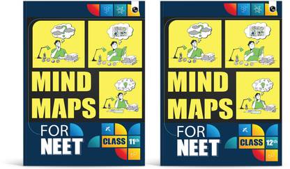 PW MIND MAPS FOR NEET 11th And 12th Set Of 2 Books Combo Pack Physics, Chemistry, & Biology