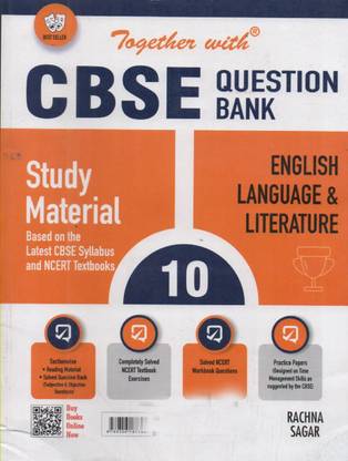 Together With Cbse Question Bank English Language & Literature For Class-10 By Rachna Sagar