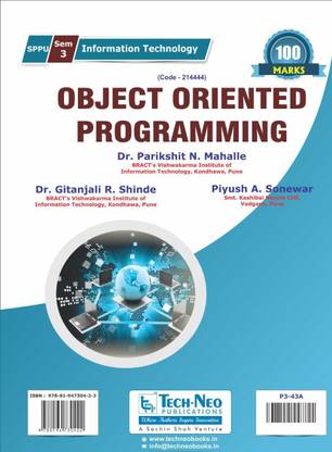 Object Oriented Programming For SPPU Sem 3 Information Technology Course Code :214444) Academic Year 2020-2021