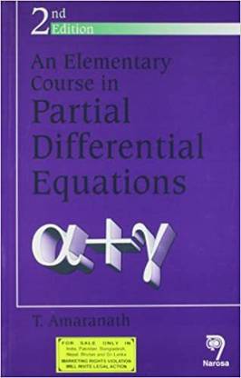 An Elementary Course In Partial Differential Equations
