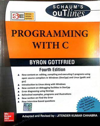Programming With C 4th Edition (Schaum's Outlines)