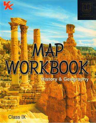 Vk Map Workbook History & Geography Class 9