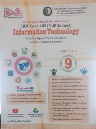 Information Technology (CBSE Code 402), Class -10, (Edusoft) (Paperback, Edusoft)
