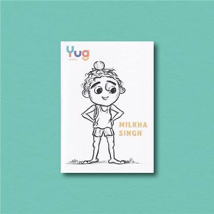 Milkha Singh - Inspirational Story For Kids - Ages 3 Years And Above | Children's Early Learning Activity Book With Sheets |