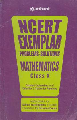 Ncert Exemplar Problems-Solutions Mathematics For Class- 10,