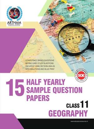 Geography Class 11 With Solutions Set Of 15 Half Yearly Sample Papers