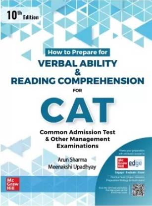 How To Prepare For VERBAL ABILITY & READING COMPREHENSION For CAT | 10th Edition | With CAT Practice Tests On Pull Marks
