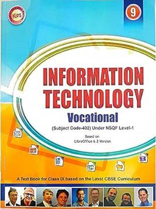 Information Technology Vocational (Subject Code 402) Under NSQF Level -1 For Class 9
