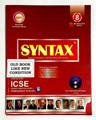 Icse Syntax Class -8 (Old Book)
