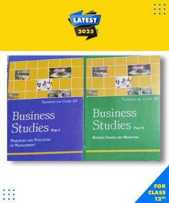 Business Studies Part 1 & Part 2 Set For Class 12 Paperback, NCERT Paperback, NCERT Paperback, Ncert|New Latest Edition For 2025-2026