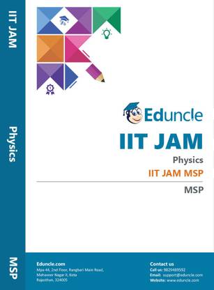 IIT JAM फिज़िक्स MSP (मॉडल सॅाल्व्ड पेपर्स) बाय एडंकल
