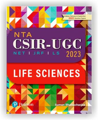 NTA CSIR – UGC NET, JRF, LS 2023 Life Sciences Includes February & September 2022 Question Papers By Pearson